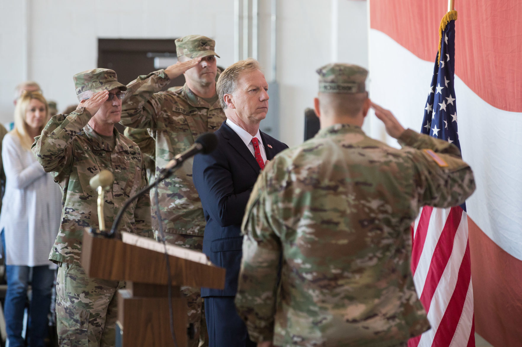 Okla National Guard Sendoff